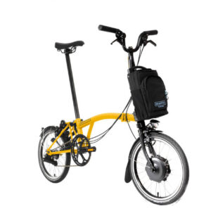 Brompton C-Line Electric Urban - Typ H - 16 Zoll 300Wh 4K Faltrad - Bumblebee Yellow