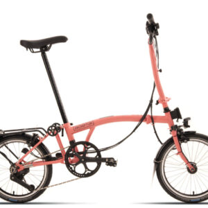 Brompton C-Line Explore - Typ H - 16 Zoll 12K Faltrad - Flamingo Pink