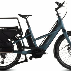 Cube Longtail Hybrid Family 800 - 26 Zoll 800Wh 11K Lastenrad - royalgreen´n´black