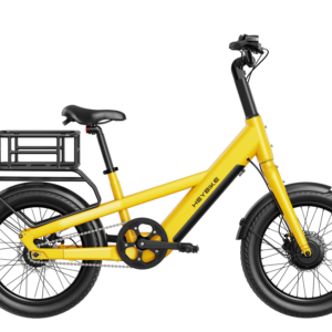 EC Compact City - Sonnengelb / Mit Gepäckträger und Korb