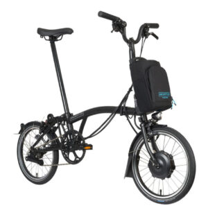 Brompton C-Line Electric Explore - Typ M - 16 Zoll 300Wh 6N Faltrad - Gloss Black