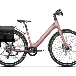 Heybike EC 1-ST - Hellrosa / mit schwarzer Tasche