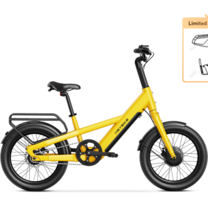 EC Compact City - Sonnengelb / Mit Gepäckträger