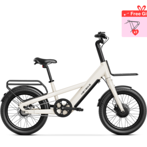 EC Compact City - Butterweiß / Mit Gepäckträger