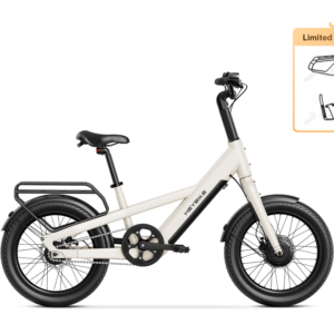 EC Compact City - Butterweiß / Mit Gepäckträger