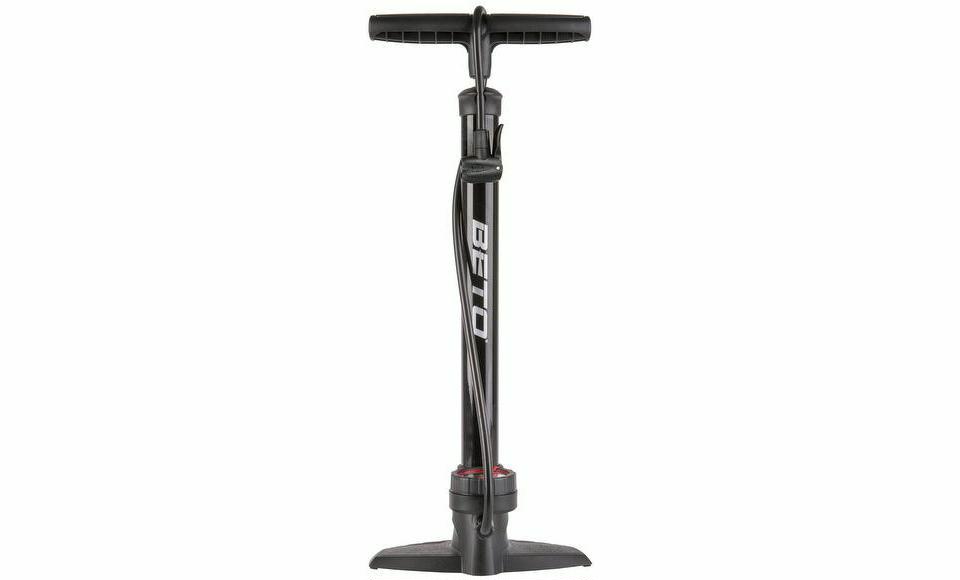 Standpumpe Beto mit Manometer sw