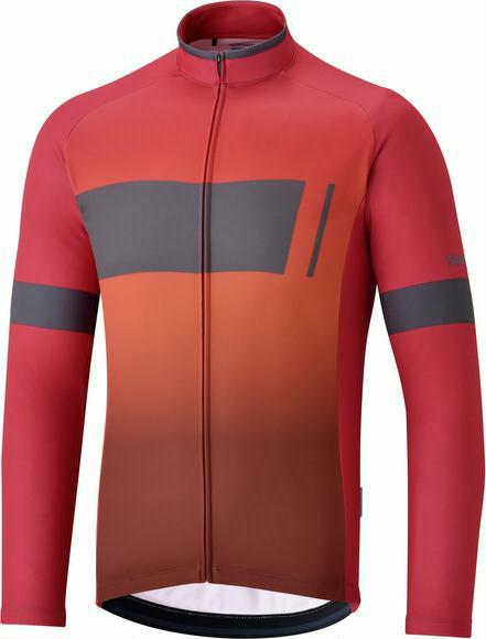 Trikot Shimano Thermal Team Jersey Rot XXXL