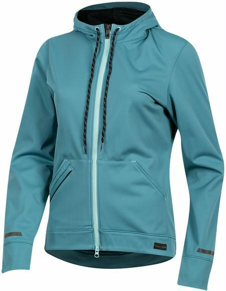 Jacke Pearl Izumi W Versa Softshell Hoodie Damen Blau S