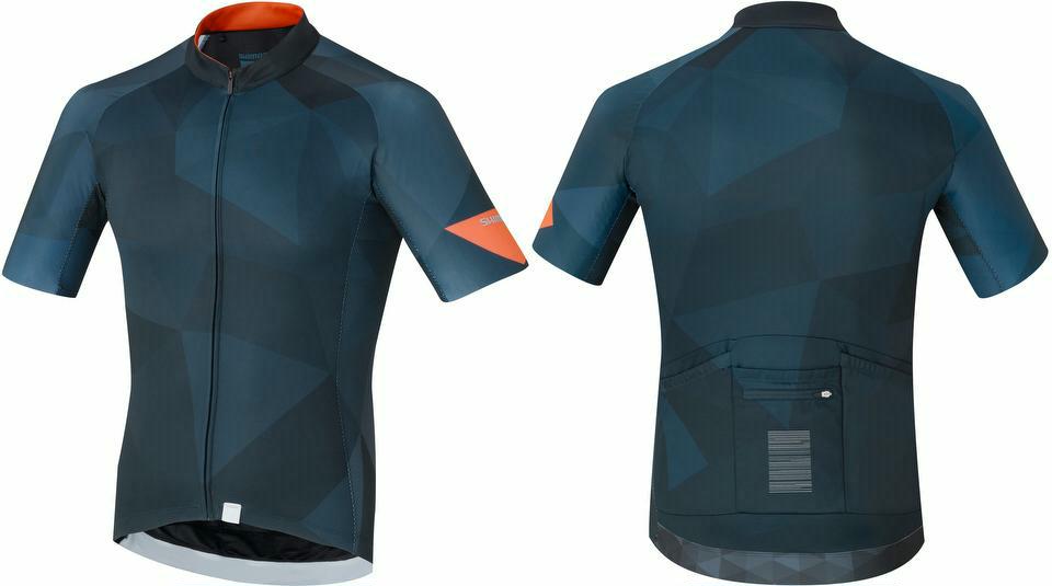 Trikot Shimano Breakaway Jersey Herren XXL, Grau
