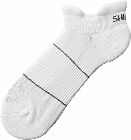 Socken Shimano Original No Show Socks XL/46-48, weiß – Bild 2