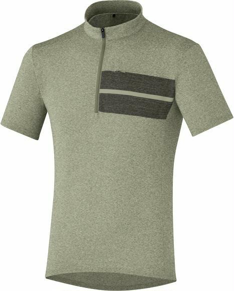 Trikot Shimano Pavement Jersey Herren Grün XXl