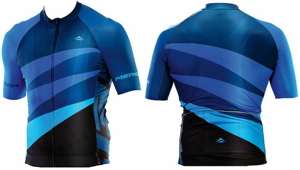 Trikot Merida Road Racecut CX kurzarm XXL, Blau