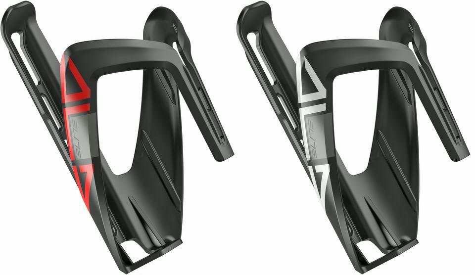 Flaschenhalter Elite Ala Schwarz/Weiß matt