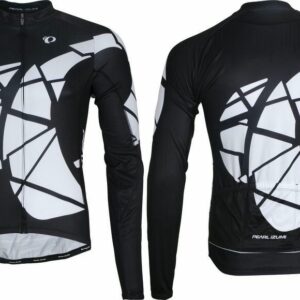 Trikot Pearl Izumi Elite LTD Thermal LS Jersey XXL, schwarz/weiß