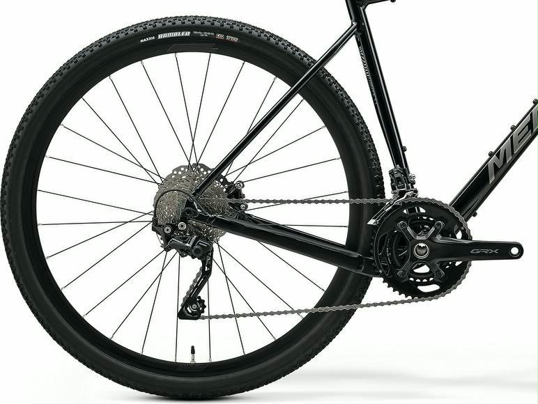 Gravelbike Merida Silex 400 2025 Schwarz M frei Haus – Bild 2