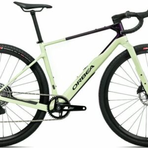 Gravelbike Orbea Terra M31e Team 1X Carbon 2026 M, Nickel-Zimtbraun frei Haus