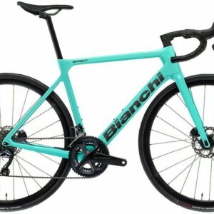 Rennrad Bianchi Sprint Disc 105 Carbon 2026 59 cm, Celeste frei Haus