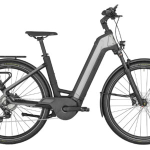 Bergamont E-VILLE EDITION shiny flaky silver 28" 625 Wh Wave