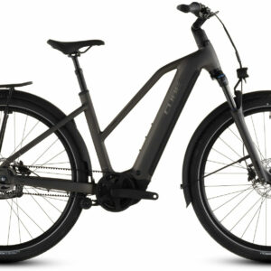 Cube TOURING HYBRID COMFORT SLX 800 charcoal´n´chrome 28" 800 Wh Trapez