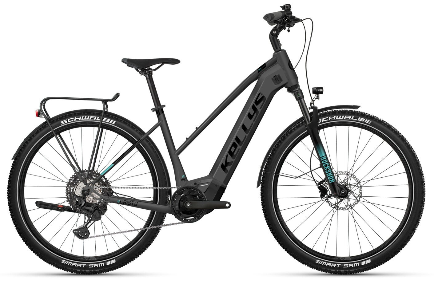 Kellys E-CRISTY 90 P Dark 29" 725 Wh Trapez