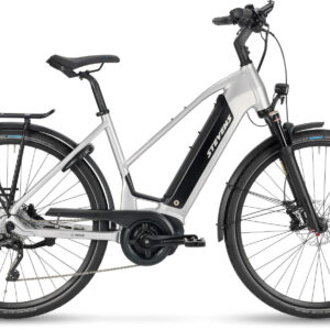 Stevens E-TRITON PT5 LADY Electric Silver 28" 500 Wh Trapez
