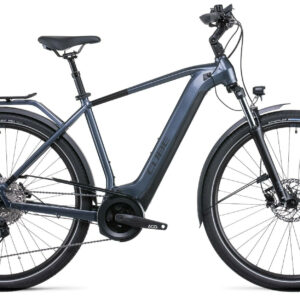 Cube TOURING HYBRID PRO metallicgrey´n´black 28" 500 Wh Diamant