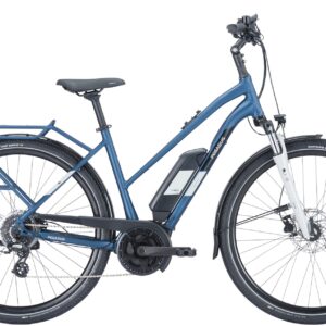 Pegasus Solero E8 Plus 500 Wh Damen Trapez blau 2024