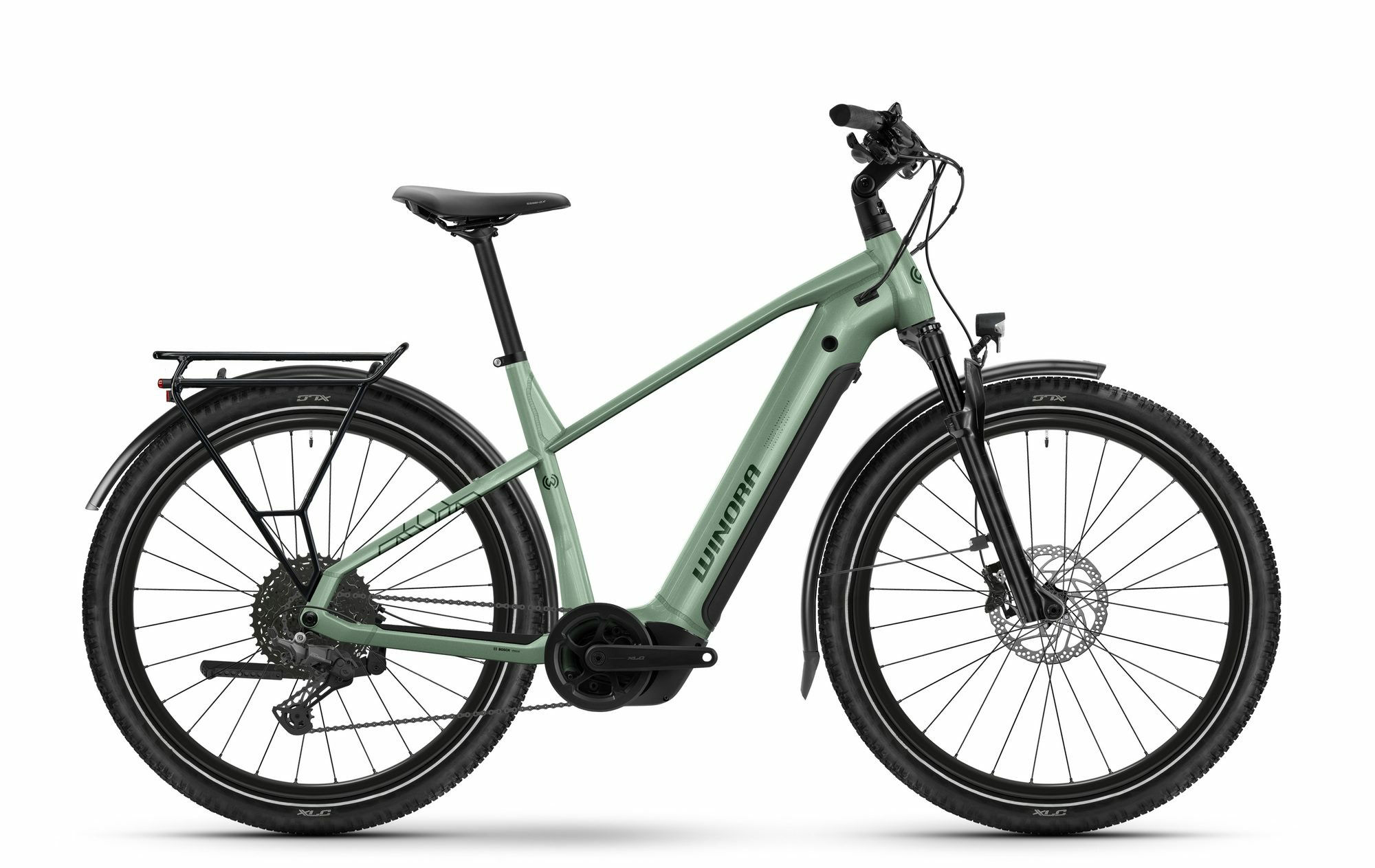 Winora YUCATAN X10 pastel pistachio glänzend 27;5" 800 Wh Diamant