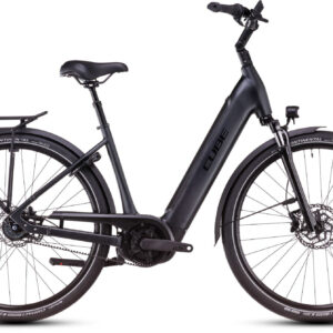 Cube SUPREME RT HYBRID DELUXE EX 625 metalblack´n´glossy 28" 625 Wh Wave