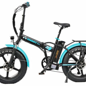 SMARTbike BigFoot 4.0 schwarz-blau 20" 690 Wh Faltrahmen