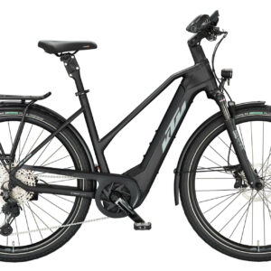 KTM MACINA STYLE 720 black matt (grey+green) 28" 750 Wh Trapez