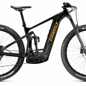 Ghost E-RIOT AM CF ADVANCED black/dirty orange-glossy/matt 27;5" 750 Wh Diamant
