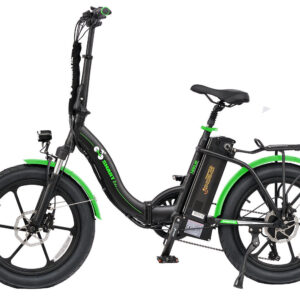 SMARTbike NEXUS 3.0 schwarz-grün 20" 690 Wh Wave