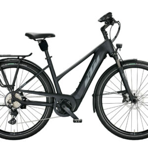 KTM MACINA TOUR CX 610 black matt (grey+yellow) 28" 625 Wh Trapez