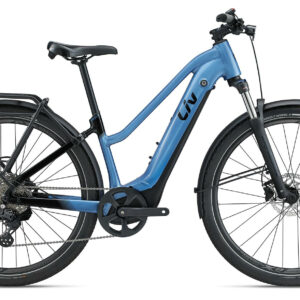 Liv AMITI-E+ 1 Estoril Blue/Black 28" 625 Wh Trapez