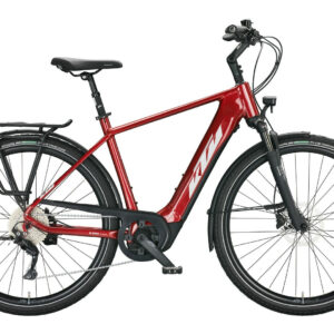 KTM MACINA TOUR CX 510 chrome red (silver+orange) 28" 500 Wh Diamant