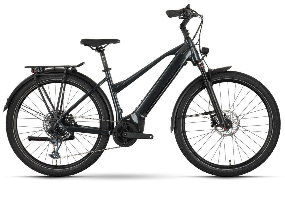 Raymon TourRay E 8.0 SE Black Edition Mid | Trekking E-Bike | 27,5" | 630Wh Yamaha PW-X3 | Black Edition Größe: 45 cm