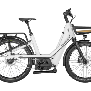 Bergamont E-Cargoville Bakery Expert | E-Lastenrad | 26" | 500Wh Bosch | weiß Größe: 50 cm