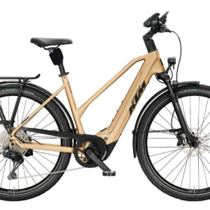 KTM MACINA STYLE 820 Di2 golden dust matt (black) 28" 800 Wh Trapez