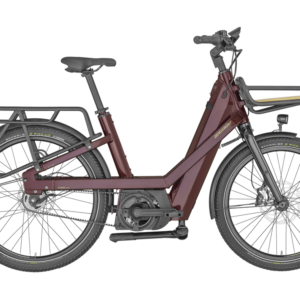 Bergamont E-Cargoville Bakery Elite | E-Lastenrad | 26" | 625Wh Bosch | bonbonrot Größe: 50 cm