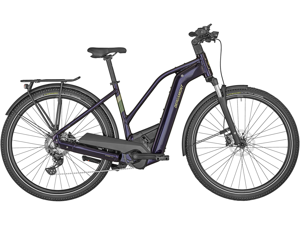 Bergamont E-Horizon Sport 6 Low | Trekking E-Bike | 28" | 625Wh Bosch CX | violett Größe: 44 cm