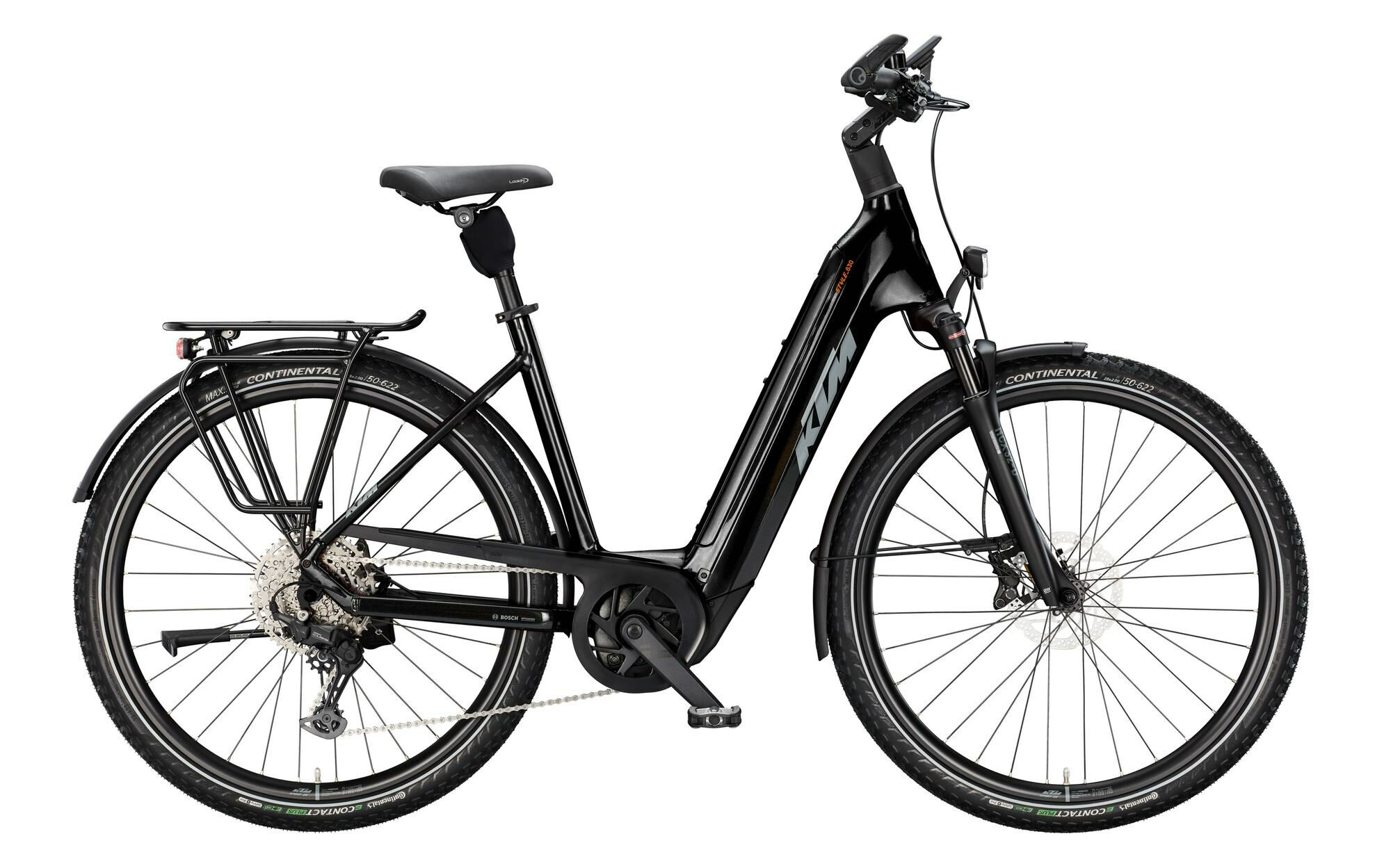 KTM MACINA STYLE 830 diamond black (grey+orange) 28" 800 Wh Wave