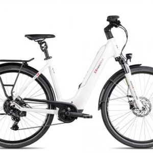 2R Manufaktur ELC 9 Wave | white/red/black | 46 cm | E-Trekkingräder