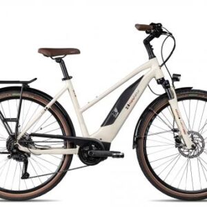 2R Manufaktur ELO 9 Trapez | creme/black/rustyred | 46 cm | E-Trekkingräder