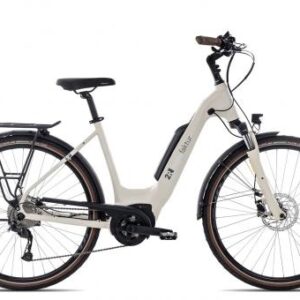 2R Manufaktur ELO 9 Wave | creme matt/white/grey | 56 cm | E-Trekkingräder