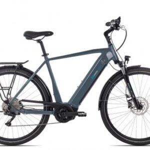 2R Manufaktur ELX 10 | grey/coolgrey/waterblue | 51 cm | E-Trekkingräder