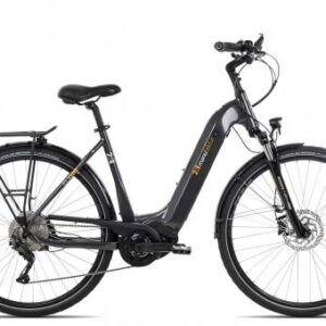 2R Manufaktur ELX 10 Wave | grey/light grey/orange | 46 cm | E-Trekkingräder