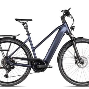 2R Manufaktur ELX 11 Trapez | blauschwarz matt/silber/titan | 46 cm | E-Trekkingräder