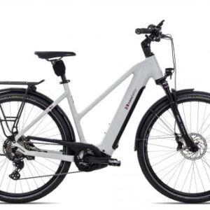 2R Manufaktur ELX 11 Trapez | grey matt/purpur/black | 46 cm | E-Trekkingräder