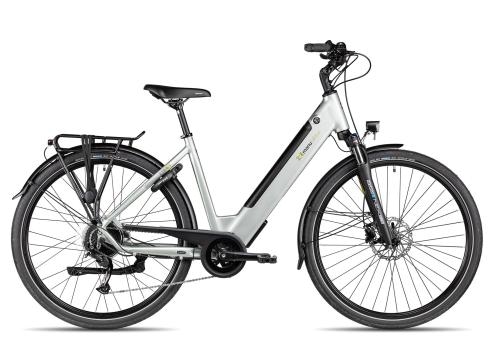 2R Manufaktur ETB 9 Wave | silver-green | 50 cm | E-Trekkingräder